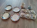 Vintage servies set – Boch Rambouillet / Boerenbont borden /, Ophalen, Gebruikt, Bord(en), Boerenbont