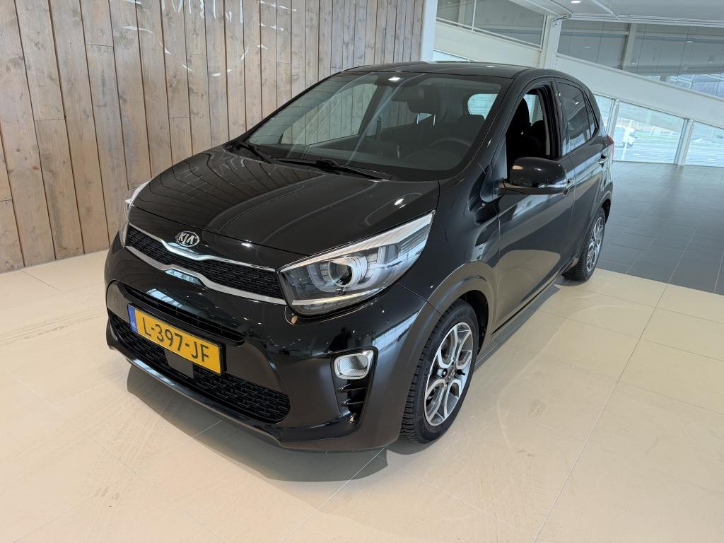 Kia Picanto 1.0 DPi Dyn.PlusLine (bj 2021), Voorwielaandrijving, Gebruikt, 4 stoelen, Zwart