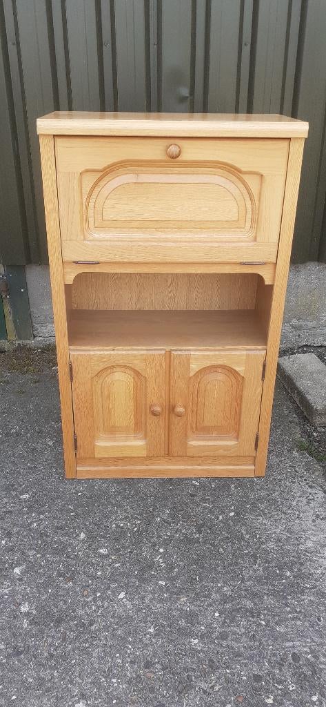 Licht Eiken Kasten, Huis en Inrichting, Kasten | Vitrinekasten, Ophalen, Gebruikt, Met deur(en), Eikenhout