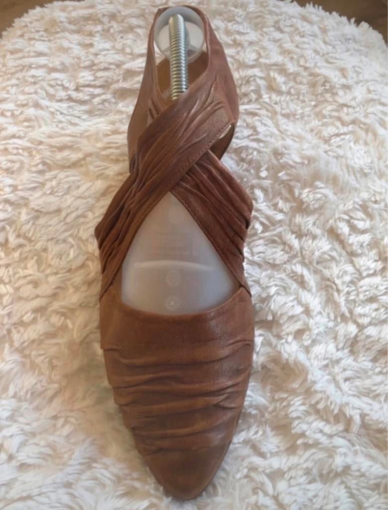 Leren sandalen van Dungelmann maat 43. In goede staat, Ophalen of Verzenden, Zo goed als nieuw, Sandalen of Muiltjes