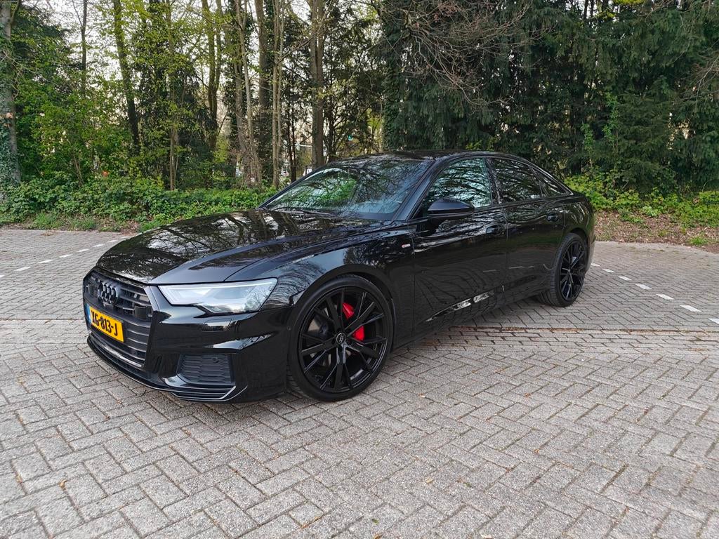 Audi A6 50 TDI Quattro 286pk Tiptronic 2019 Zwart, Auto's, Audi, Particulier, A6, 360° camera, 4x4, ABS, Achteruitrijcamera, Airbags