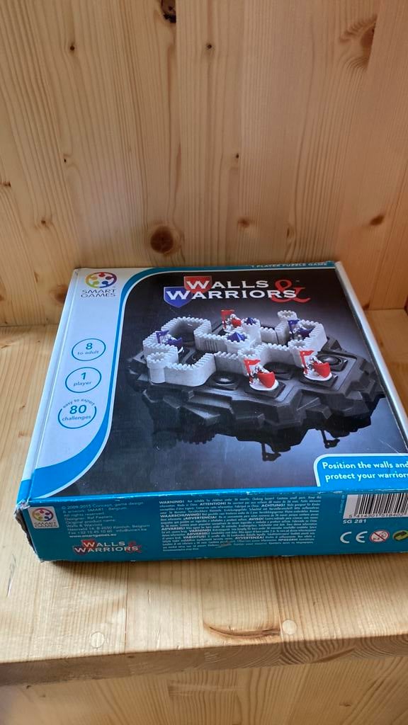 Walls & Warriors smart game, Ophalen of Verzenden, Meer dan 50 stukjes, Zo goed als nieuw, 6 jaar of ouder