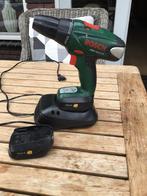 Bosch acculader en twee accus, Ophalen, Gebruikt