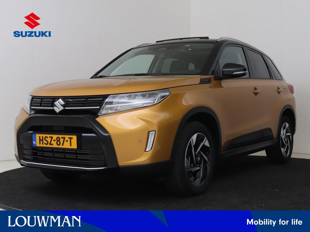 Suzuki Vitara 1.4 Boosterjet Style Smart Hybrid Two Tone | P, Auto's, Suzuki, Voorwielaandrijving, 12 maanden, Zwart, Origineel Nederlands