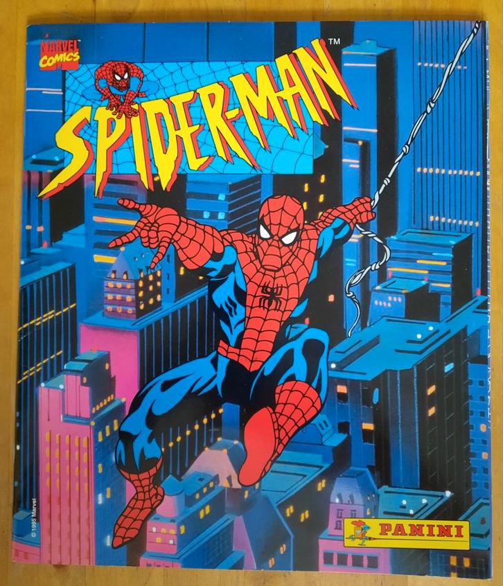 Vintage Spider-Man Panini Verzamelalbum - Marvel Comics, Verzamelen, Overige Verzamelen, Zo goed als nieuw, Ophalen of Verzenden