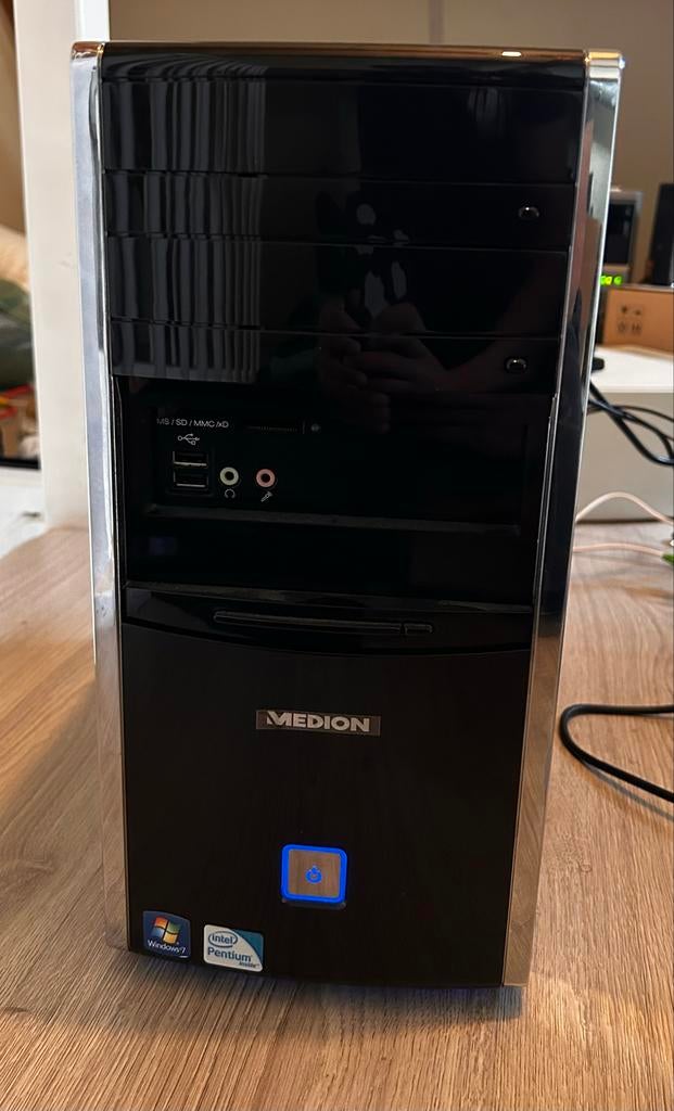 Medion Desktop PC met Intel Pentium Dual-Core E5800, Ophalen of Verzenden, Gebruikt, 4 GB, 3 tot 4 Ghz