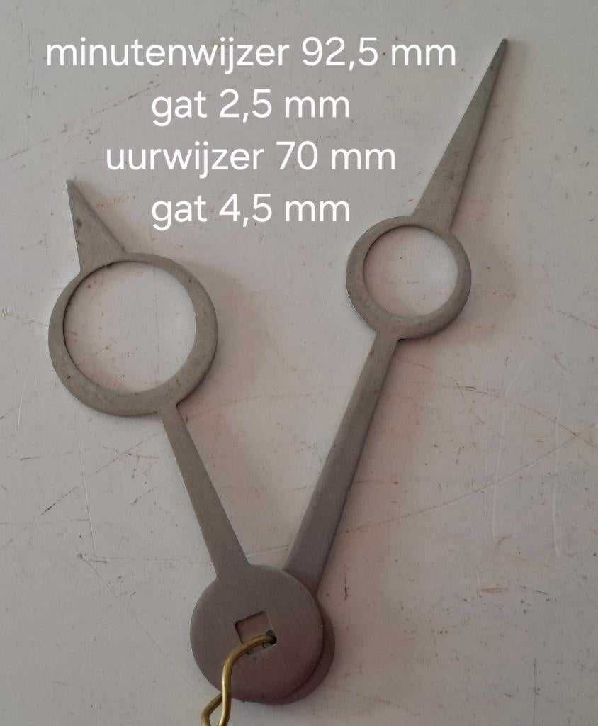 Div. nieuwe Comtoise klok wijzers., Ophalen of Verzenden