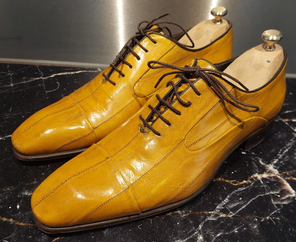 Harris paling lederen herenschoenen maat 7, Kleding | Heren, Schoenen, Harris, Overige kleuren, Ophalen of Verzenden, Gedragen