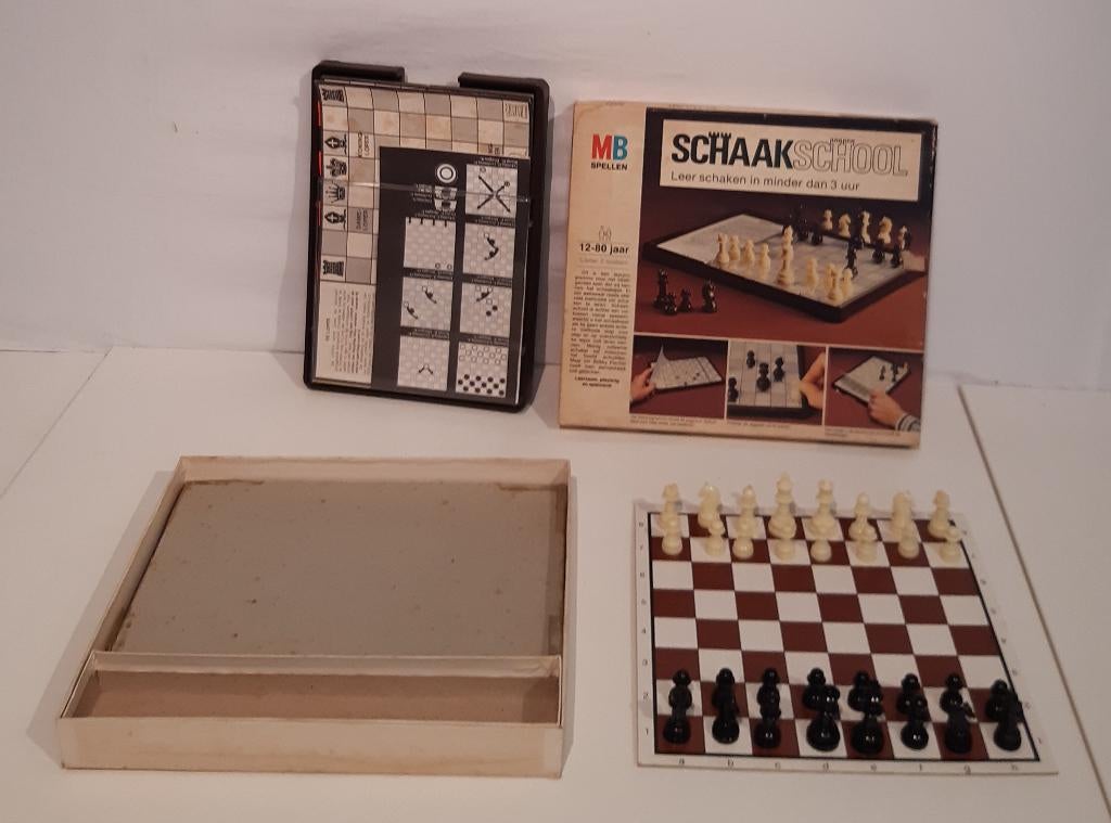 schaakschool (schaakset met uitleg), Niet bekend, Niet bekend, Nieuw, Ophalen of Verzenden
