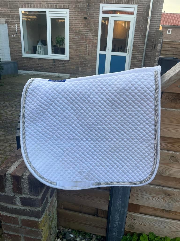 Wit wedstrijd dekje, Ophalen of Verzenden, Zo goed als nieuw