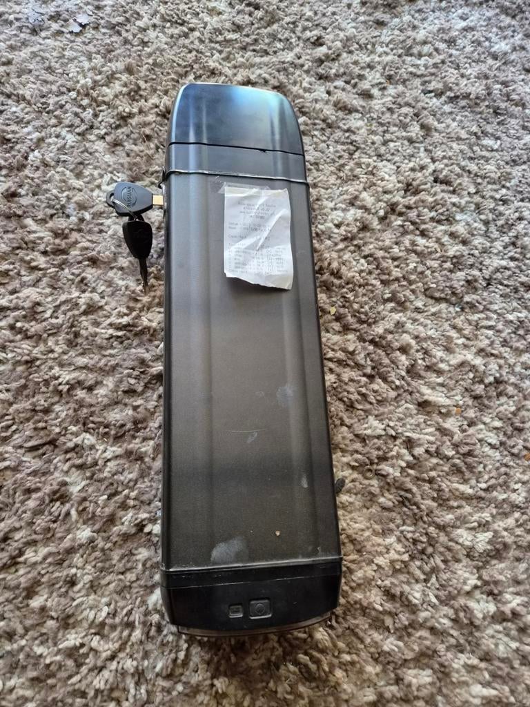 Stella Type 2 elektrische fietsaccu 9 Ah met sleutel, Fietsen en Brommers, Ophalen of Verzenden, Gebruikt