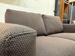 Nieuw Leolux Bellice Bank 2 zits Tiempo stof bruin, Huis en Inrichting, Banken | Bankstellen, Leolux, 75 tot 100 cm, Ophalen of Verzenden