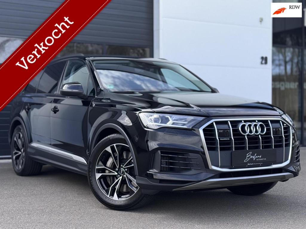 Audi Q7 55 TFSIe Quattro Pro Line Plus Trekhaak|Dealer onh, Auto's, Audi, Automaat, Gebruikt, 2995 cc, Zwart