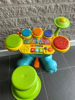 VTech Baby Olifant Drumstel met Krukje, Ophalen, Zo goed als nieuw, Overige typen, Met licht