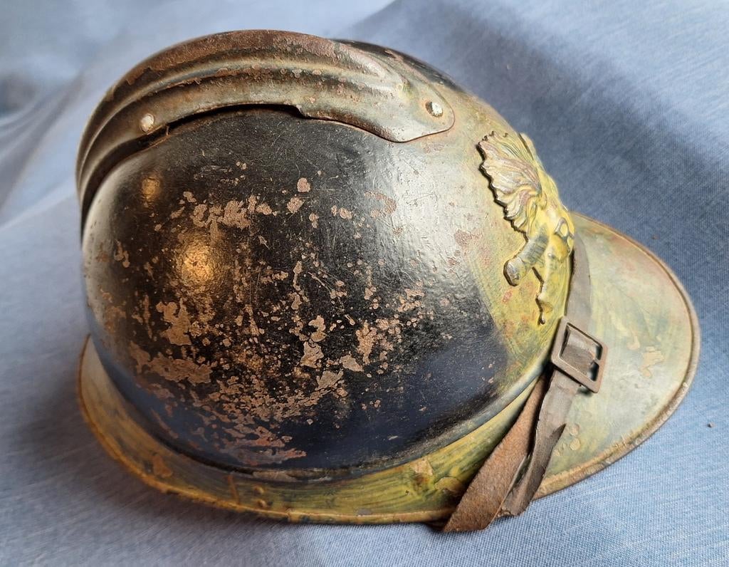 Franse M15 ARTILLERIE helm., Ophalen of Verzenden