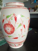 Handgeschilderde Vietnamese vaas, Verzenden, Overige kleuren, Aardewerk of Porselein, Minder dan 50 cm