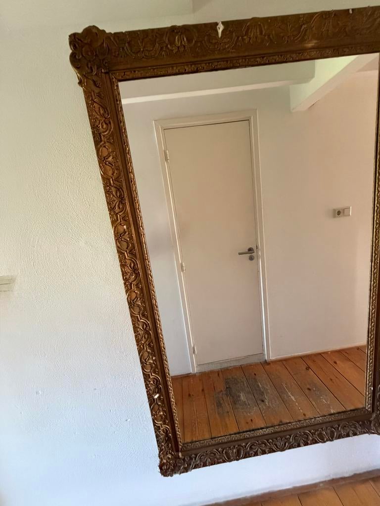 Grote ornamenten spiegel - gratis af te halen, Ophalen, Gebruikt, 100 tot 125 cm, 150 tot 200 cm