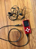 Rode MP4 Speler 8GB met Screenprotector, Audio, Tv en Foto, Mp4-spelers, Overige merken, Gebruikt, Met radio, Ophalen of Verzenden