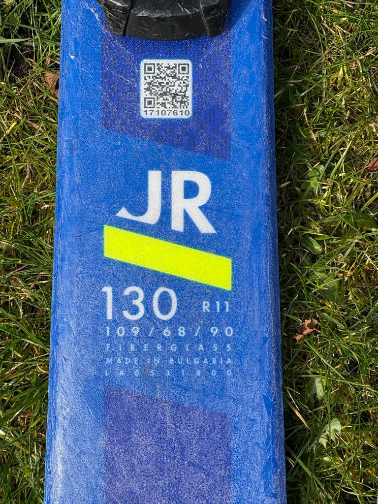 Salomon Race JR 130 R11 ski's - Goed onderhouden, Sport en Fitness, Skiën en Langlaufen, Ophalen, Gebruikt, 100 tot 140 cm, Salomon