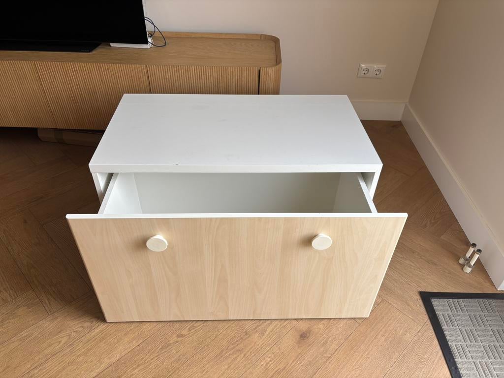 Stuva speelgoedkist met kussen, Ophalen, Gebruikt, Jongen of Meisje