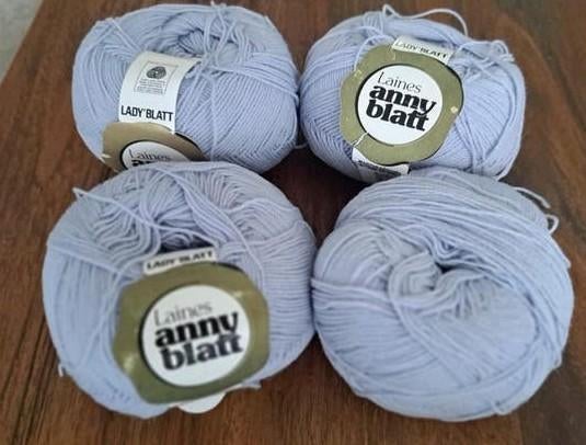 Anny Blatt Laines 4 bollen Zuivere Scheerwol Brei-/Haakgaren, Ophalen of Verzenden, Nieuw, Breien of Haken, Wol of Garen