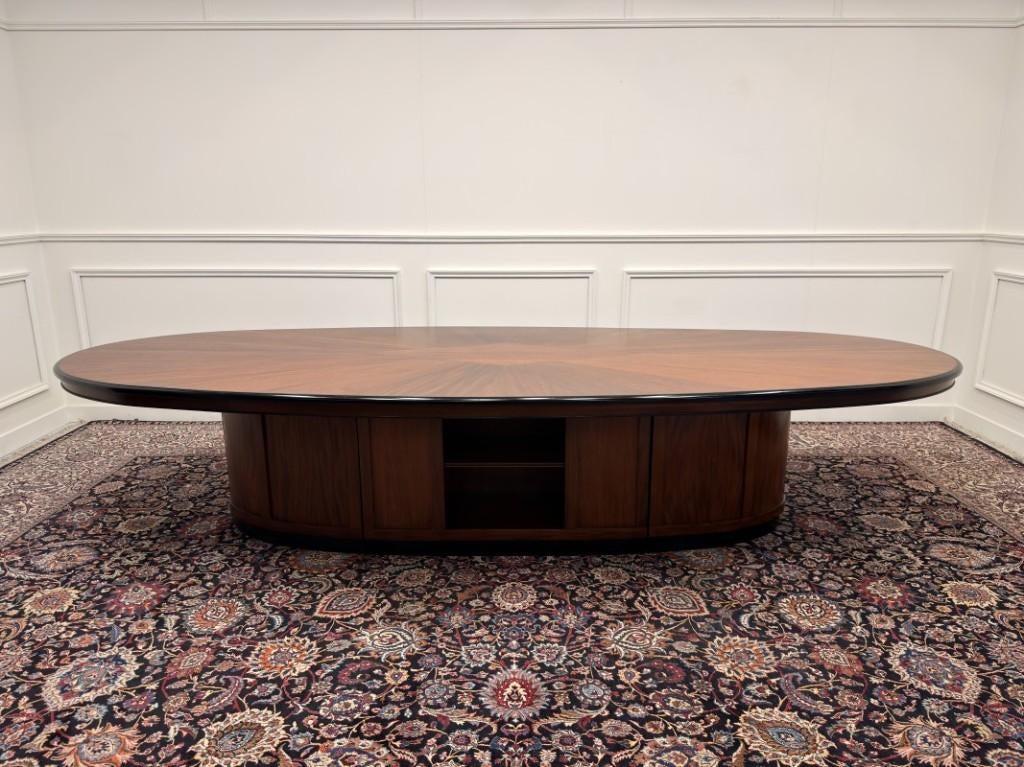 Grote Engelse Globe Wernicke Stijl Art Deco Vergadertafel, Antiek en Kunst, Ophalen