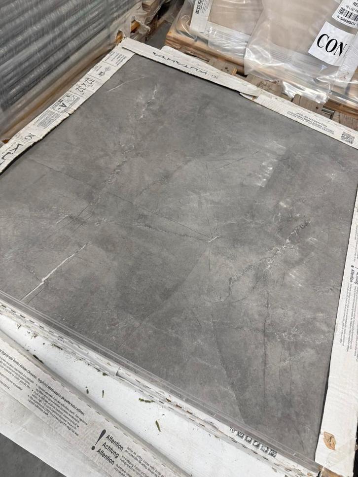 NG Kutahya Glans Wand- en vloertegels 80x80 – NU €19,95 p/m², Doe-het-zelf en Verbouw, Tegels, Nieuw, Vloertegels, Keramiek, 60 cm of meer