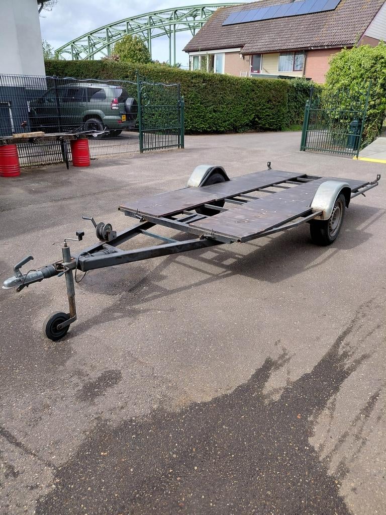 Aanhangwagen kiepbaar  voor auto of motor, Auto diversen, Aanhangers en Bagagewagens, Ophalen