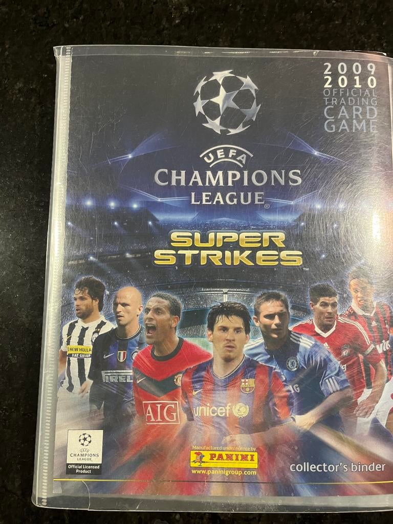 Panini UEFA Champions League Super Strikes kaarten, Verzamelen, Ophalen, Gebruikt, Buitenlandse clubs, Spelerskaart