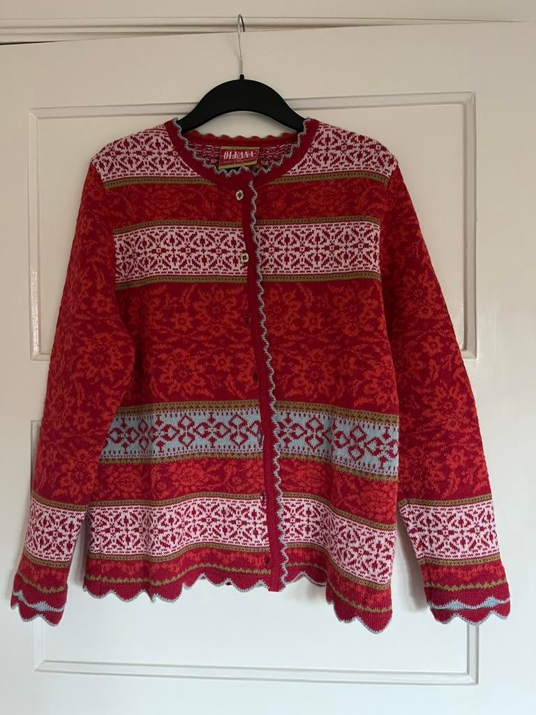 Prachtig vest van Oleana maat L, Kleding | Dames, Truien en Vesten, Ophalen of Verzenden, Zo goed als nieuw, Maat 42/44 (L), Overige kleuren