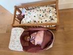 Complete set poppenbedje poppen draagtas en veel toebehoren, Verzamelen, Poppenhuizen en Toebehoren, Ophalen, Zo goed als nieuw
