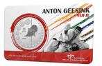 Coincard Nederland 2021 "Anton Geesink Vijfje" unc., Ophalen of Verzenden, Overige landen, 2 euro