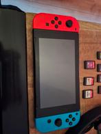 Nintendo Switch met games en accessoires, Ophalen, Met 2 controllers, Switch Original, Gebruikt