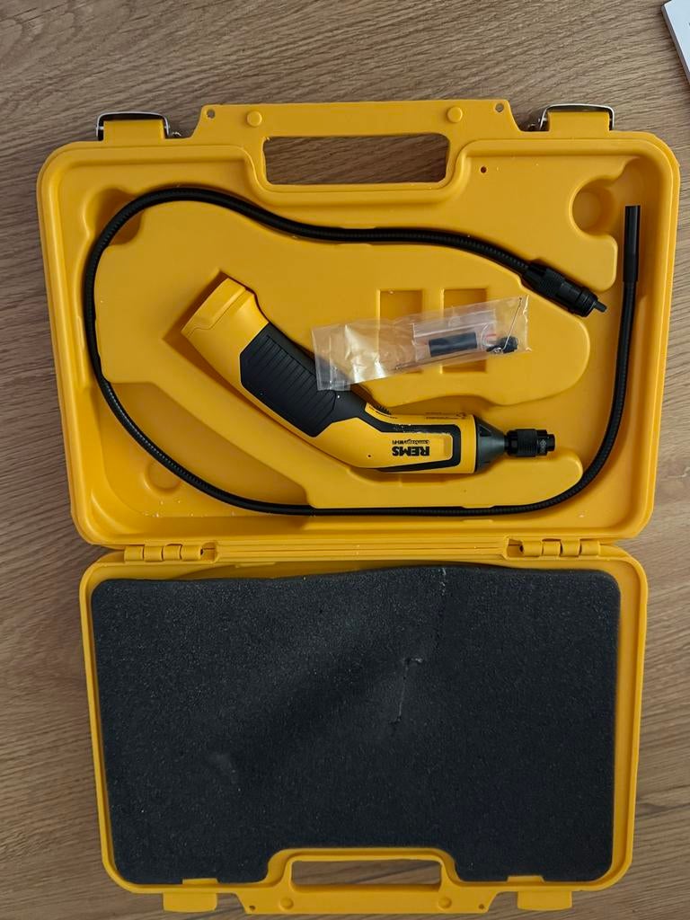 REMS CamScope Wi-Fi inspectiecamera met koffer, Doe-het-zelf en Verbouw, Meetapparatuur, Ophalen of Verzenden, Nieuw, Overige meters