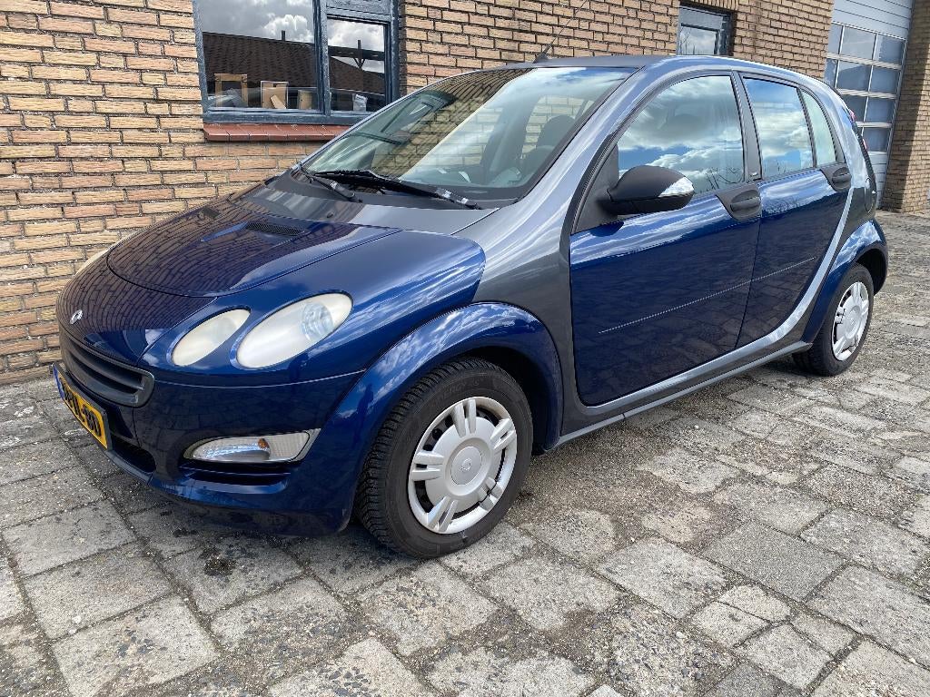 Smart ForFour 1.1 PULSE,  ZEER ZUINIG, Auto's, Smart, Voorwielaandrijving, Stof, 4 cilinders, Blauw