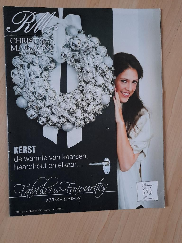 TIJDSCHRIFT RIVIERA MAISON CHRISTMAS nr. 5 2010, Ophalen of Verzenden, Zo goed als nieuw, Overige typen