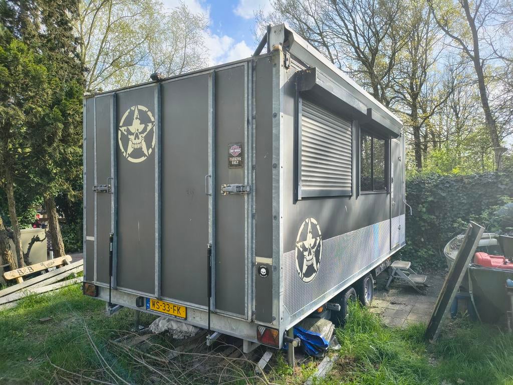 Weyer Aanhanger Tiny House / Motorhome met Zonnepanelen, Overige merken, Tot en met 2, Particulier, 5 tot 6 meter