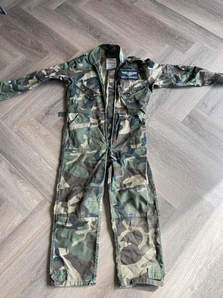 Kinder Fostex Camouflage Overall - voor 8 jarige, Kinderen en Baby's, Kinderkleding | Kinder-kledingpakketten, Gebruikt, Maat 134