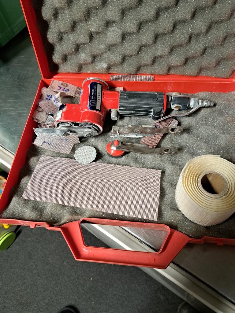 Hamach Mini Schuurmachine H15435 - Compact en Krachtig, Ophalen of Verzenden, Gebruikt, Minder dan 600 watt, Overige typen