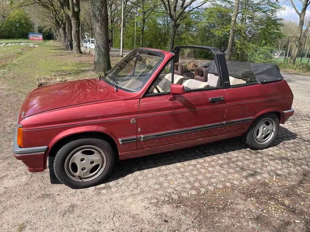 Talbot Samba 1.4 Cabriolet 1984 Rood, Voorwielaandrijving, 1360 cc, 4 cilinders, Origineel Nederlands