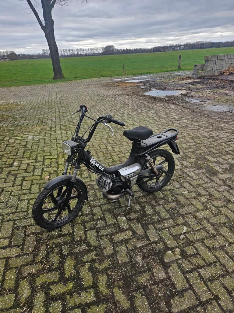 Tomos Flexer blauw kenteken, Fietsen en Brommers, Brommers | Tomos, Ophalen, Gebruikt, Flexer