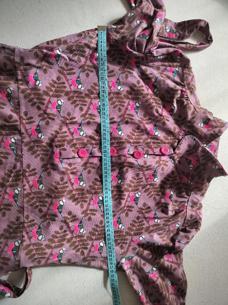 Tante Betsy jurk model Bobbie, Kleding | Dames, Jurken, Verzenden, Maat 46/48 (XL) of groter, Zo goed als nieuw, Knielengte