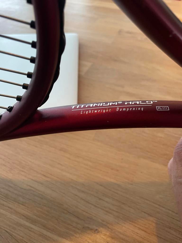 Wilson Pro Staff Titanium tennisracket prijs voor 2 stuks, Gebruikt, Ophalen of Verzenden, Wilson, Racket