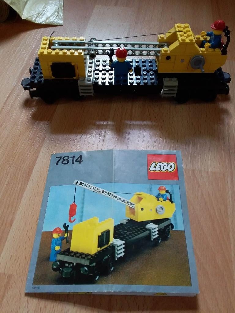 lego nr 7418 kraanwagon, Gebruikt, Overige thema's, Lego, Ophalen of Verzenden