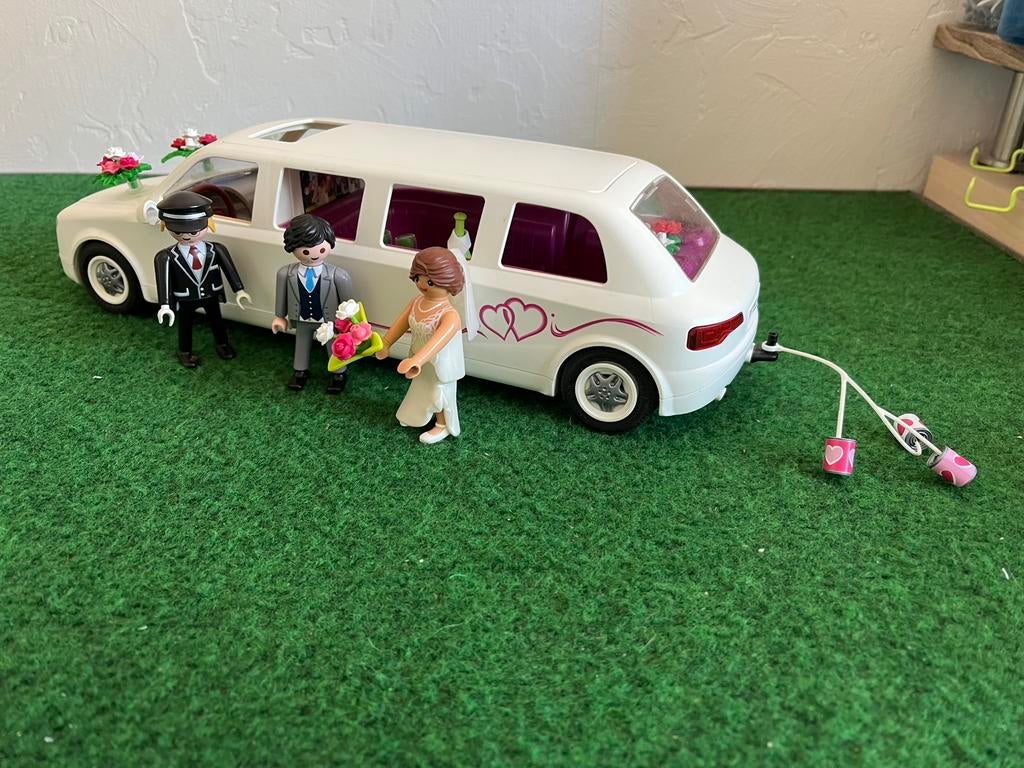 Playmobil Limousine trouwauto 9227, Kinderen en Baby's, Speelgoed | Playmobil, Ophalen of Verzenden, Zo goed als nieuw