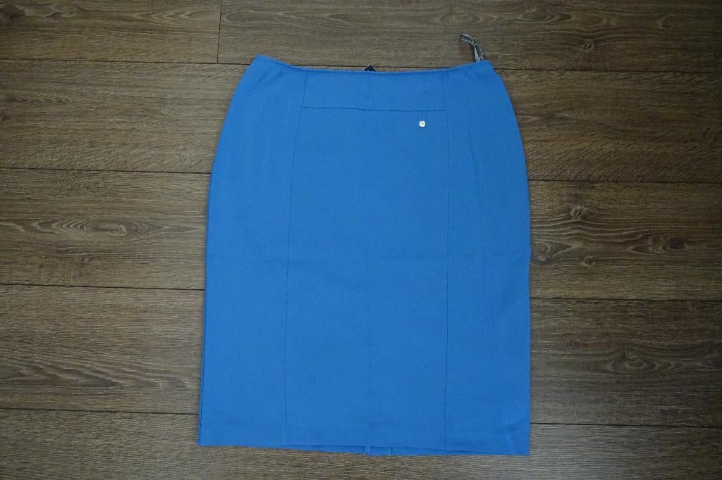 Blauwe rok Sommermann maat 42, Kleding | Dames, Maat 42/44 (L), Ophalen of Verzenden, Zo goed als nieuw, Onder de knie