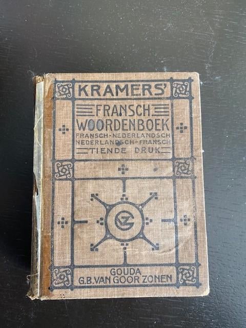 Woordenboek (oud), Boeken, Woordenboeken, Gelezen, Frans, Overige uitgevers, Diverse auteurs