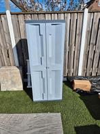 Kunststof Opbergkast - Ideaal voor Tuin of Balkon, Tuin en Terras, Bergingen en Tuinkasten, Ophalen, Gebruikt, Kunststof, Overige typen