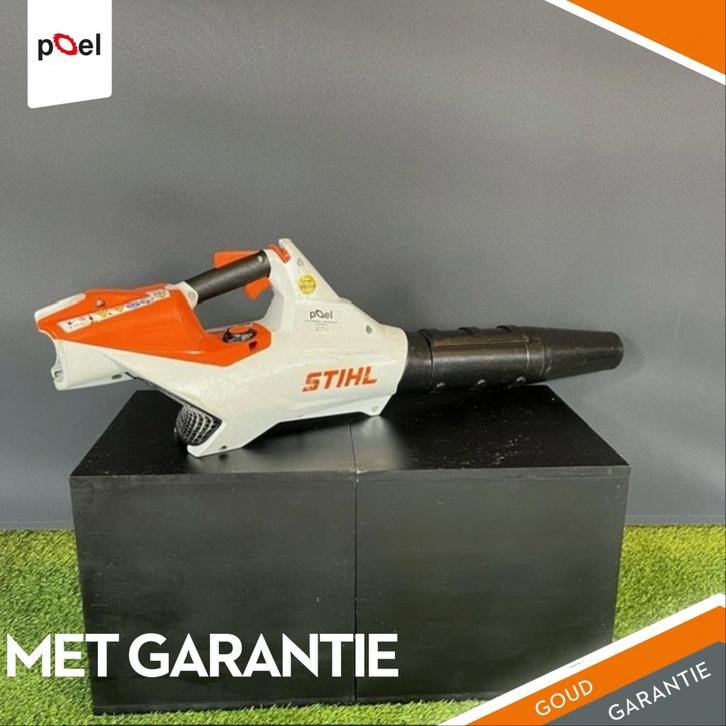 STIHL BGA 86 Accu bladblazer met garantie, Tuin en Terras, Bladblazers, Gebruikt, Handgedragen, Accu, Ophalen of Verzenden