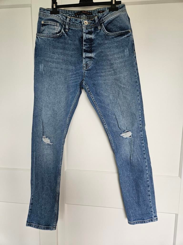 Mom jeans Dressed To Kill M, Blauw, Ophalen of Verzenden, Zo goed als nieuw, W30 - W32 (confectie 38/40)